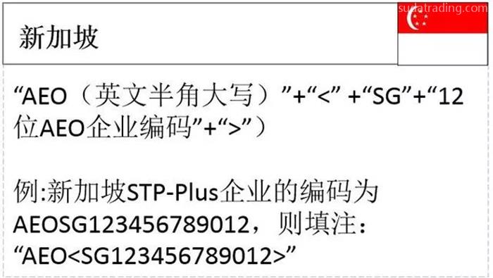 AEO编码填制规范看仔细